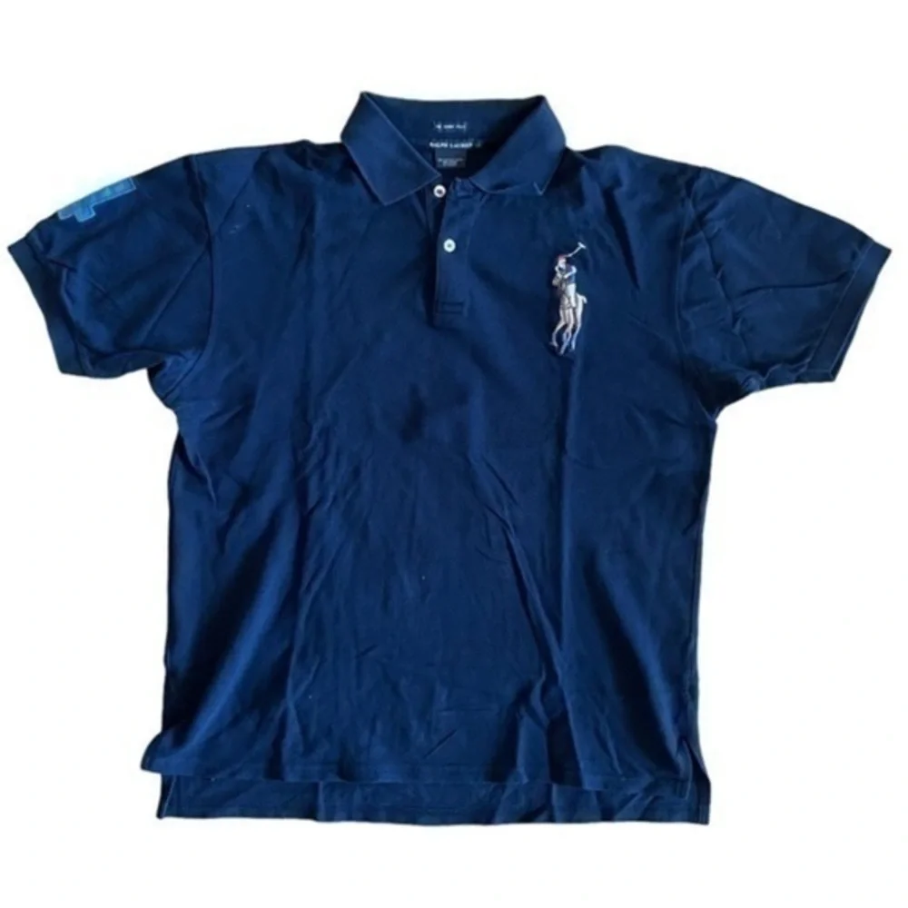 Ralph Lauren Men's Navy Polo-shirts